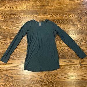 Beyond the Bump Teal Long Sleeve Tee